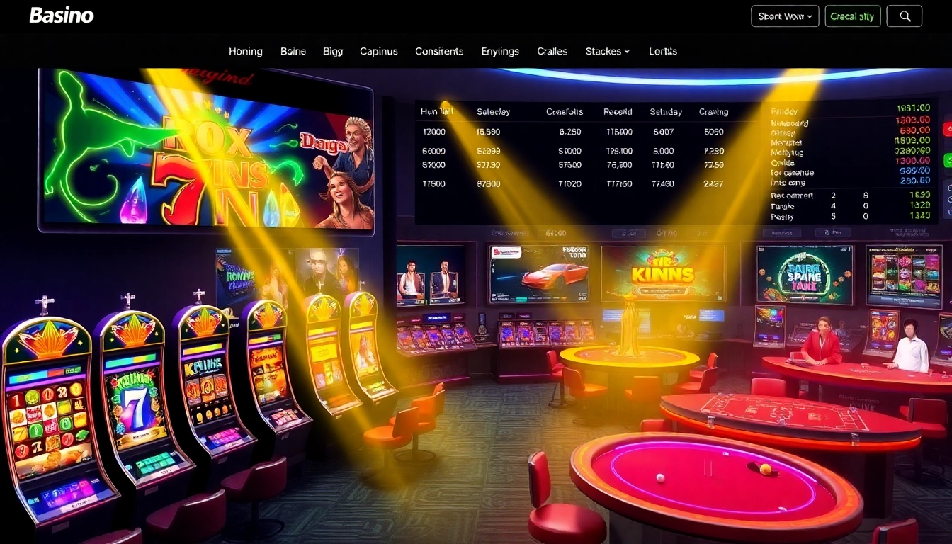 Engage in ck4444 bet with a vivid digital casino scene featuring slots and live bets for superior gaming experience.